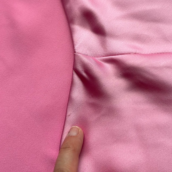 Zara Viral Slip Dress Out Pink Long Gown bloggers favourite - Picture 15 of 16